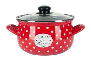 ALPEKSHOME KUHAM Z LJUBEZNIJO, KOZICA VISOKA S POKROVOM, 18 CM, 2.6 L, 1 KOS