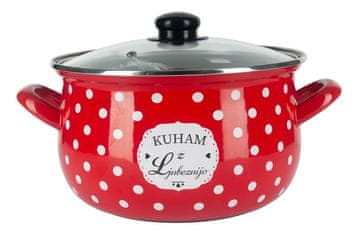ALPEKSHOME KUHAM Z LJUBEZNIJO, KOZICA VISOKA S POKROVOM, 22 CM, 4.7L, 1 KOS