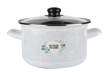ALPEKSHOME KOZICA VISOKA S POKROVOM, KO ZADIŠI PO DOMU, 20 CM, 3,7 L, 1 KOS