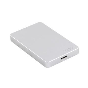 USB 3.0 zunanji disk - 2TB, srebrn
