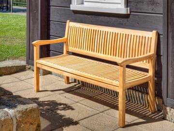 Mountfield Vrtna Klop Gentle 90x150x55 cm Teak