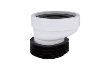 Ostatní Manšeta za stranišče Euro tools 51753020 WC sleeve short with eccentric 20 mm
