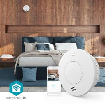 Nedis Nedis WIFIDS30WT SmartLife Wi-Fi detektor dima