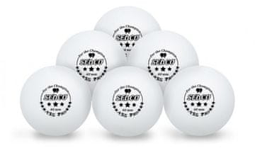 SEDCO Žogice za namizni tenis SEDCO za CHAMPION 3*** CELL FREE 6 kosov