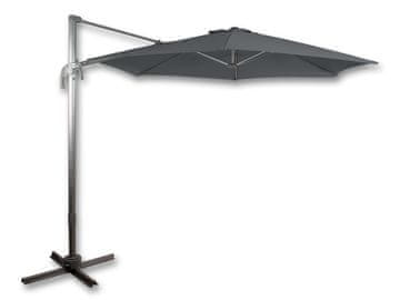 Mountfield Vrtni Senčnik Santorini Ø 300 cm Siv