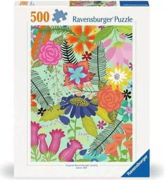 Ravensburger Cvetlična džungla Puzzle 500 kosov