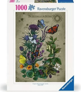 Ravensburger Življenjski cikel metuljev Puzzle 1000 kosov