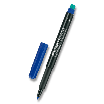 Faber-Castell Permanentni marker 1525 M - modri