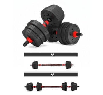 SEDCO Nakladalniki SEDCO BC - komplet 2x10 kg / 1x20 kg