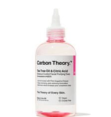Carbon Theory Olje čajevca in citronska kislina proti izločkom (čistilni tonik za obraz) 250 ml