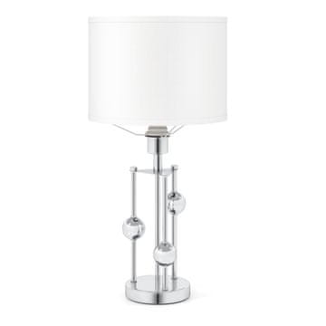 Northix Namizna svetilka E27 60 W s platnenim senčilom 240 V