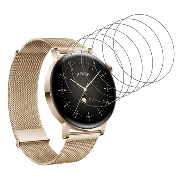 Infostyle Zaščitna folija za uro "ivoler" Huawei Watch GT 3 42 mm / Garmin Forerunner 265 46 mm, 4kos
