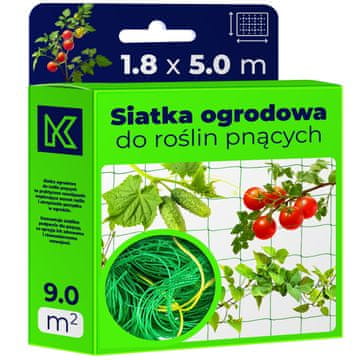 KADAX Mreža za zelenjavne plezalke 1,8 x 5 m