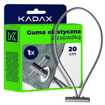 KADAX Komplet 10 močnih gumic za pritrditev ponjav z ragljo, 20 cm