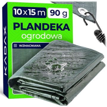 KADAX Debela ponjava 15x10 cm, ojačana, vodoodporna, odporna proti zmrzali, 90 g/m2