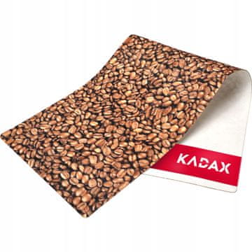 KADAX Namizni tekač iz filca s potiskom, 95x33 cm