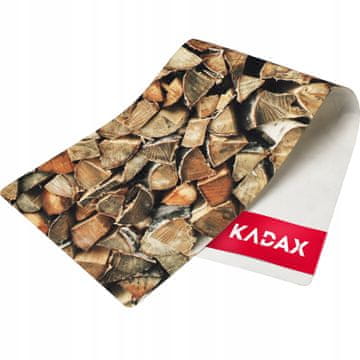KADAX Namizni tekač iz filca s potiskom, 95 x 33 cm