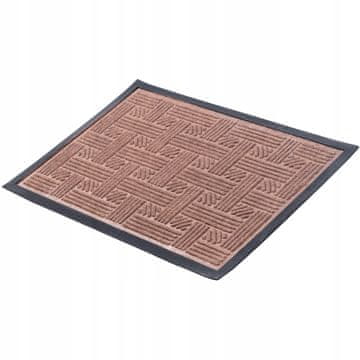 KADAX Zunanji gumijasti predpražnik za čevlje 60x40 cm