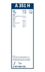 Bosch Rear A351H zadnja metlica brisalca, 350 mm (3397008192)