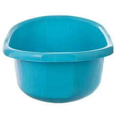 KADAX Ovalna plastična posoda za perilo 30L z ergonomskimi ročaji