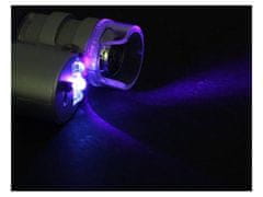 Verkgroup Mini žepni LED UV zlatarski mikroskop 60x