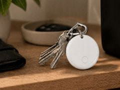 Verkgroup Mini obesek iskalec ključev bluetooth GPS lokator IOS bel