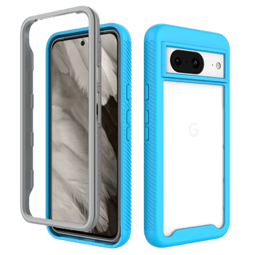 Infostyle SEAHAI prozoren ovitek "Rugged Armor "za Google Pixel 8-sv.modra