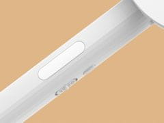 Verkgroup Aku. zložljiv električni lopar uničevalec insektov LED UV USB 50cm bel