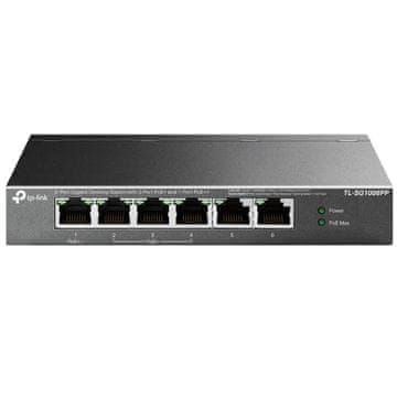 TP-Link TL-SG1006PP 6-port Gigabit PoE+ 1xPoE++ Unmanaged mrežno stikalo switch