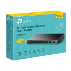 TP-Link LS1210GP 10-port 9x Gigabit PoE+ RJ45 1xGigabit SFP Unmanaged mrežno stikalo switch