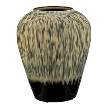 Autronic Keramična vaza keramična vaza - okrogla, 33 cm, siva (VZ9213-M)