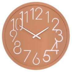 Autronic Stenska ura pr. 60 cm, MDF, krem ??(HW4023 CRM)