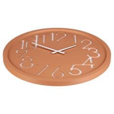 Autronic Stenska ura pr. 60 cm, MDF, krem ??(HW4023 CRM)