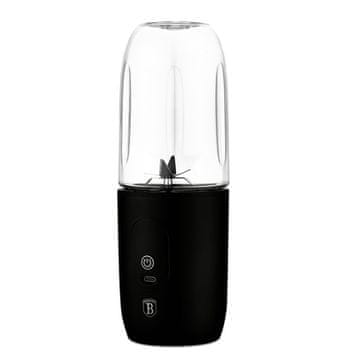 Berlingerhaus Namizni mešalnik LP-BH-235 aparat za smoothie z USB polnjenjem, črne barve