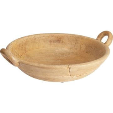 EXCELLENT servirna skleda KO-A55500300 mangov les 30-35 x 9 cm naraven