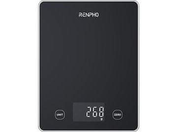 RENPHO Calibra 1L Smart Nutrition PEU-R-T001-BK pametna kuhinjska tehtnica, črna