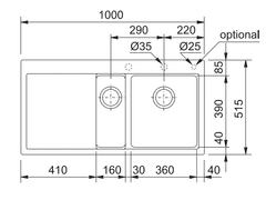 Franke Set MTG 651-100 + Bat 641 MAGNOLIA