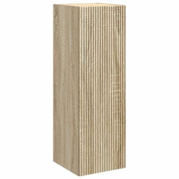 Vidaxl Omejen kabineta za kopalnico Sonoma hrast 33 x 34,5 x 60 cm