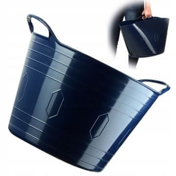 KADAX Fleksibilen zabojnik 42 L, temno modra