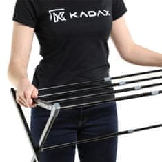 KADAX Vertikalno stojalo za perilo Ferrara, 104 cm, jeklena konstrukcija