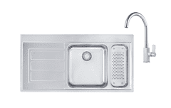 Franke set EOX 261 + Maris J-spout krom