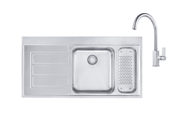 Franke set EOX 261 + Maris J-spout krom