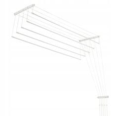 KADAX Sušilni stroj za perilo za kopalnico, 5 palic, 190 cm, trpežna konstrukcija