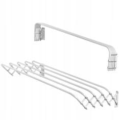 KADAX Zložljivi stenski sušilnik perila, 100 cm, harmonika