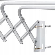 KADAX Zložljivi stenski sušilnik perila, 100 cm, harmonika
