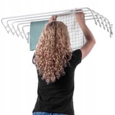 KADAX Zložljivi stenski sušilnik perila, 100 cm, harmonika