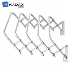 KADAX Stenski harmonikasti sušilnik perila 60 cm