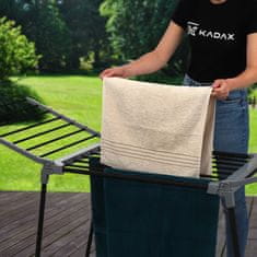 KADAX Zložljivi balkonski sušilnik perila, 170 cm, za večjo kapaciteto