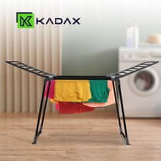 KADAX Zložljivi balkonski sušilnik perila, 170 cm, za večjo kapaciteto