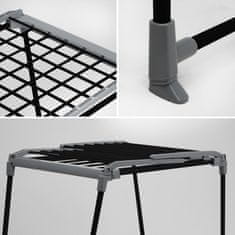 KADAX Zložljivi balkonski sušilnik perila, 170 cm, za večjo kapaciteto